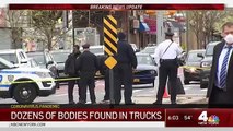 Descubren en Nueva York camiones frigoríficos con al menos 100 cadáveres en su interior