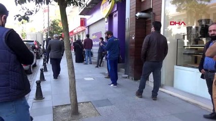 SİLİVRİ'DE SOKAĞA ÇIKMA KISITLAMASI ÖNCESİNDE YOĞUNLUK