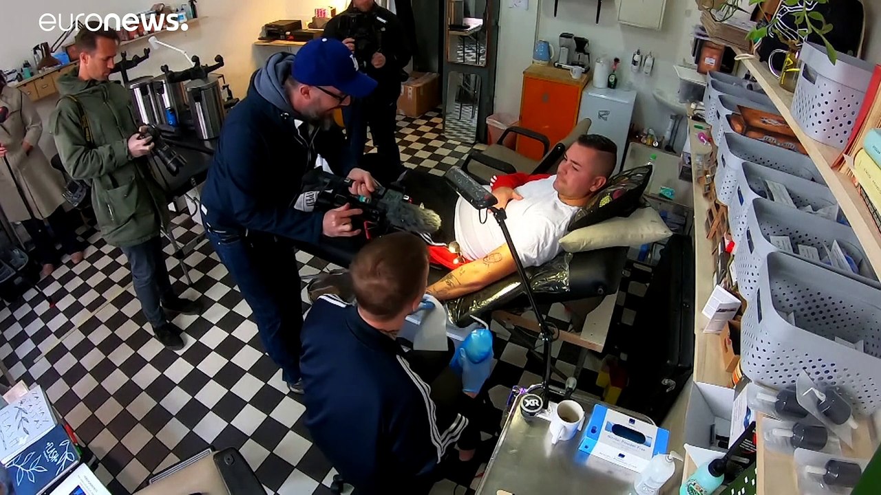 Tegnell als Corona-Tattoo in Schweden: 'Das Gesicht 2020'