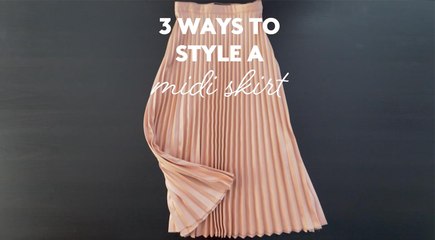 How to Style Your Midi Skirt for Any Occasion