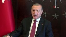 Cumhurbaşkanı Erdoğan, video konferans aracılığıyla görüştüğü Edirne, Elazığ, Kırıkkale ve...