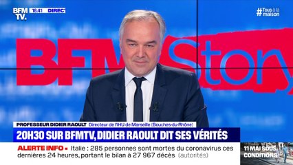 Story 6 : À 20h30 sur BFMTV, Didier Raoult dit ses vérités - 30/04