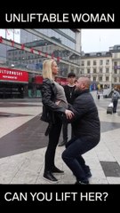 The Unliftable Women | Can You Lift Her |Gender equality