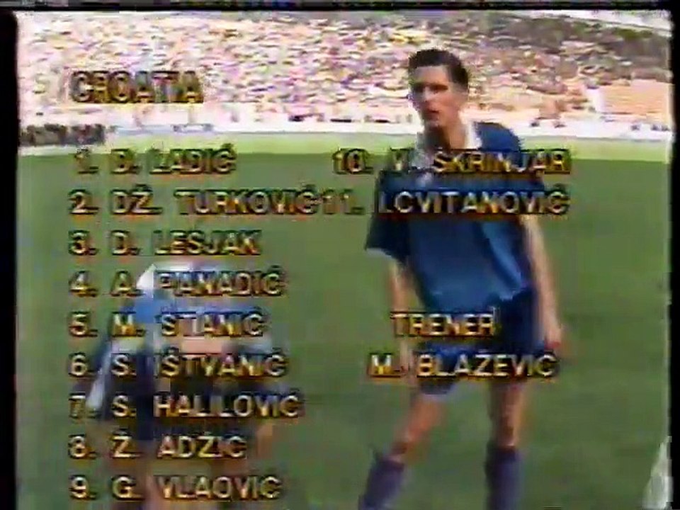 Finale kupa 1992/93 Hajduk - Croatia (1/2)