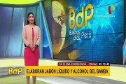 SMP: PNP interviene local donde vendían gran cantidad de productos de limpieza “bamba”