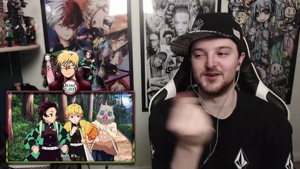 Demon Slayer Season 1 - Episode 15 REACTION HIGHLIGHTS