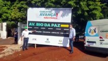 Av. Rio da Paz: Município oficializa revitalização de uma das principais vias da Região Sul