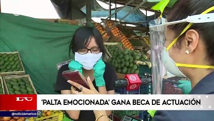 Edición Central: La palta emocionada ganó beca para estudiar actuación