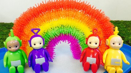 TELETUBBIES TOYS Bunchems Rainbow Craft Learning Colors-