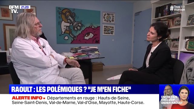 Didier Raoult: Il paraît même qu'Agnès Buzyn a prescrit mon traitement