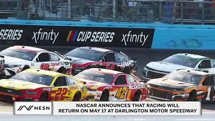 NASCAR Announces Official Return on May 17