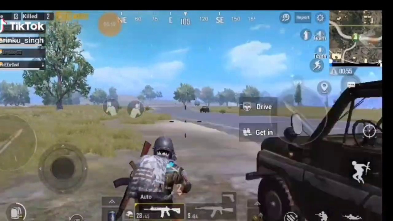 PUBG TIKTOK  NOOB GIRL । FUNNY MOVEMENT PART #3 WTS & NOOB TROLLING
