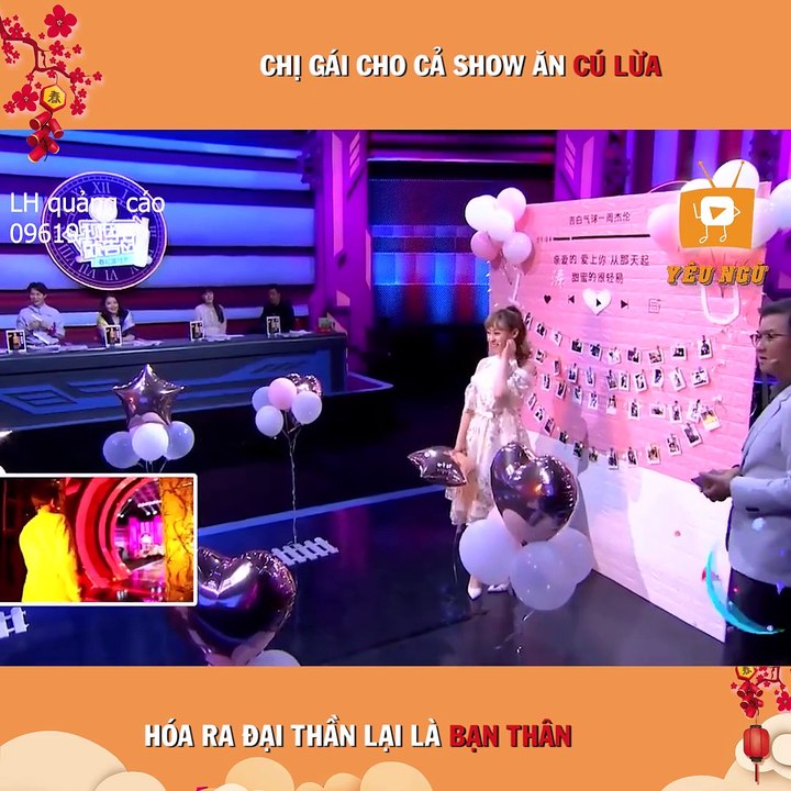 Chị gái cho cả show ăn cú lừa