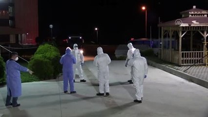 Kuveyt'ten getirilen 99 Türk vatandaşı Çanakkale'de yurda yerleştirildi