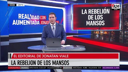 "La rebelión de los mansos": el editorial de Jonatan Viale