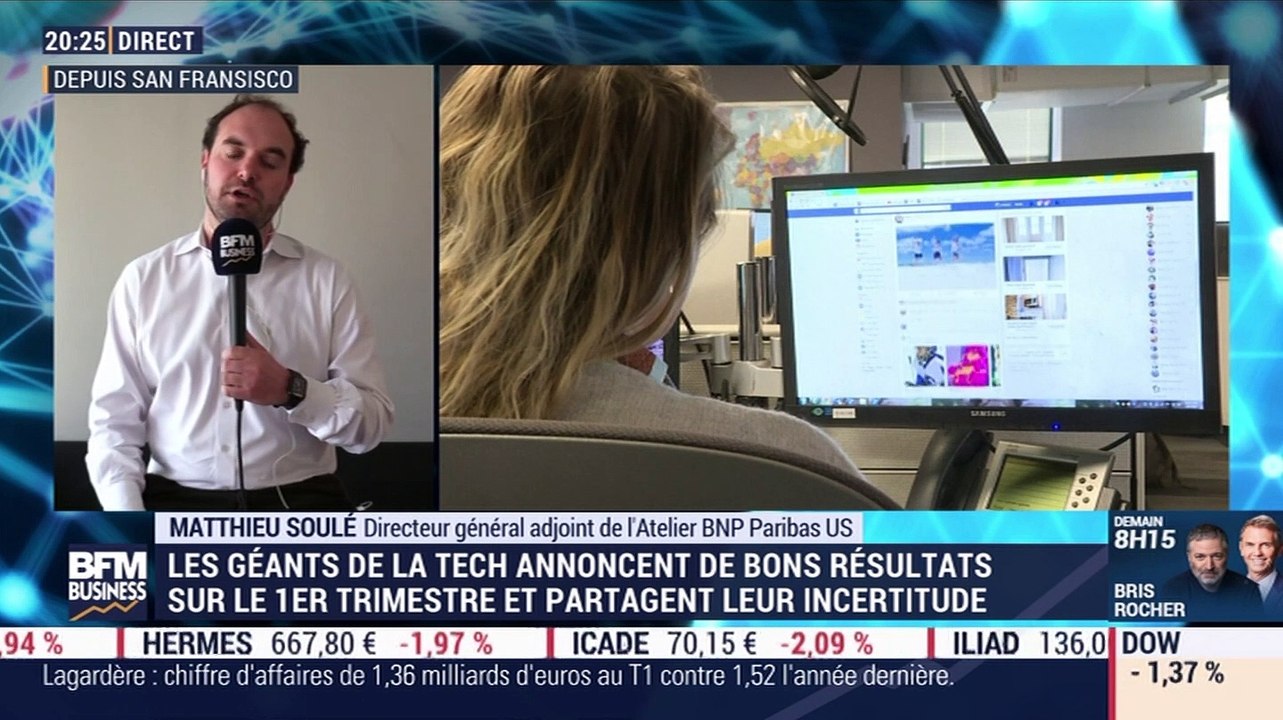 Matthieu Soulé (BNP Paribas US): Les géants de la Tech annoncent de bons résultats sur le 1er trimestre et partagent leur incertitude - 30/04
