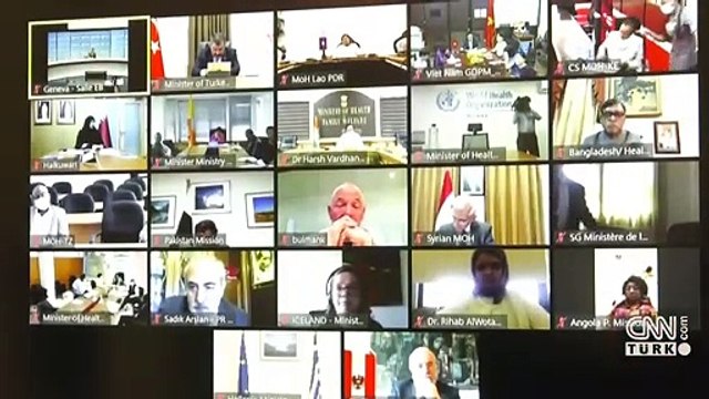 Bakan Koca, DSÖ'ye Türkiye'nin Covid-19 mücadelesini anlattı