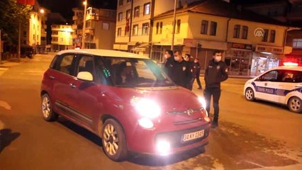 Düzce'nin Yığılca ilçesine giriş ve çıkışlara sınırlandırma