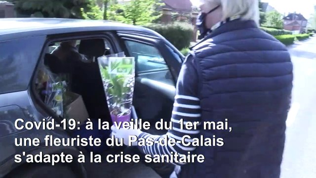 Coronavirus : à la veille du 1er mai, une fleuriste du Pas-de-Calais s'adapte à la crise sanitaire