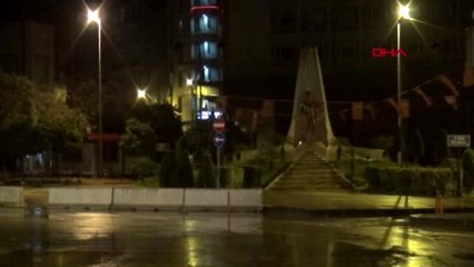 Adana, kısıtlamanın başlamasıyla sessizliğe büründü
