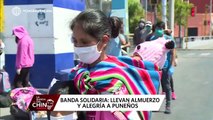 Punenos varados en terminales terrestres de Lima recibieron apoyo solidario