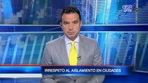 Cámaras del ECU-911 registraron aglomeraciones en distintas ciudades del país