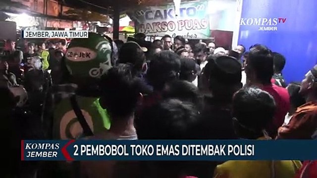 Bobol Toko Emas, 2 Residivis Ditembak Polisi