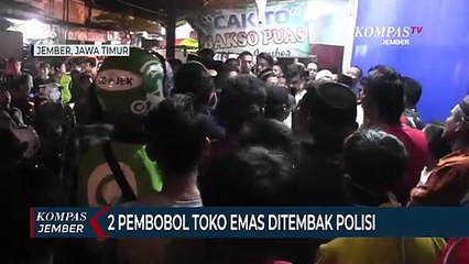 Bobol Toko Emas, 2 Residivis Ditembak Polisi