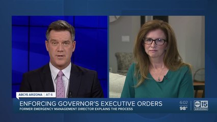 Insight on enforcing governor's extended executive orders