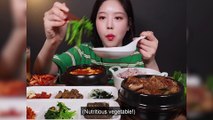 I'm going to eat bulkeul Bulgogi Mukbang with bulken knife tofu stew - 얼큰칼칼 차돌순두부찌개에 뚝배기불고기 먹방 쌈도 싸먹을게요 리얼사운드 집밥 뚝불먹방  Mukbang