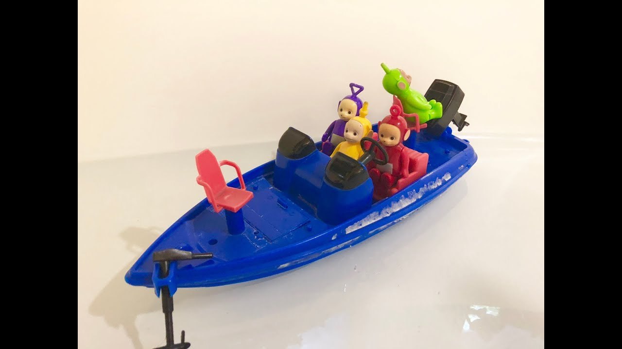 TELETUBBIES TOYS Bath Blue Boat Ride video Dailymotion