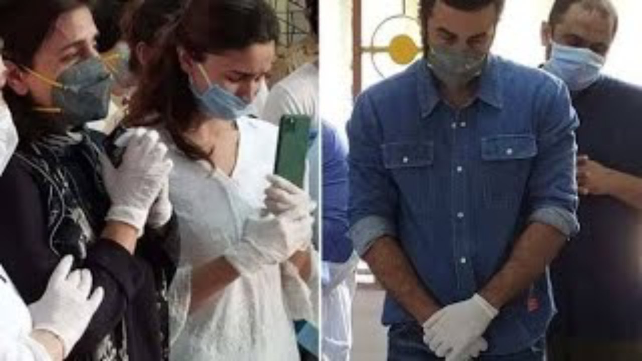 Rishi Kapoor's अन्तिम Sanskar kiya Ranbir Kapoor ne | Alia,Nitu,Kareena aur Kapoor Family thi Shamil