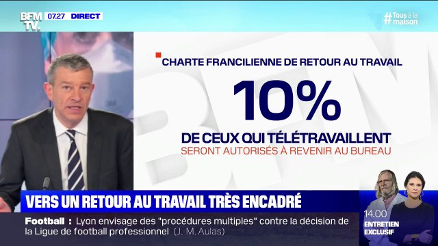 Seuls 10% de ceux qui télétravaillent en Ile-de-France pourraient être autorisés à retourner au bureau après le 11 mai