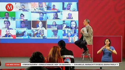 Los niños son sabios, hay que escucharlos: López-Gatell