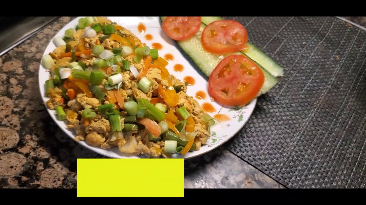 Scrambled Eggs with desi twist