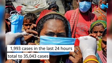 Coronavirus India update, May 1: Total cases cross 35000, deaths at 1,147