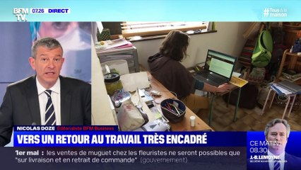 Vers un retour au travail très encadré - 01/05