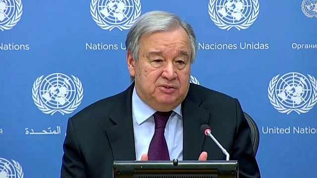 Coronavirus fight: UN chief says world leaders are falling short