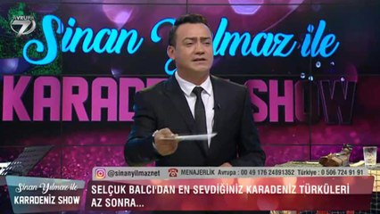 Sinan Yılmaz İle Karadeniz Show |2 Ekim 2018