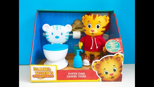 New POTTY TIME DANIEL TIGER'S Neighbourhood Toy Opening Toilet Learning