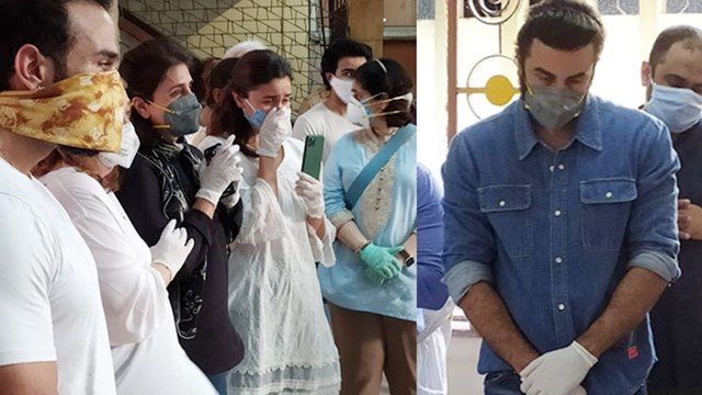 Rishi Kapoor Last Rites : Alia Bhatt Teary Eyed, Writes Emotional Letter For Father In Law..