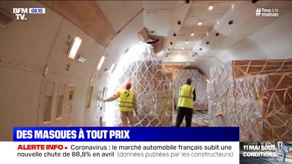 Pour se procurer des masques, certains les achètent directement à la Chine