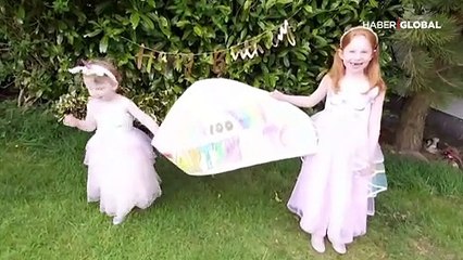 100 yaşındaki yüzbaşı sağlık çalışanları için rekor bağış topladı