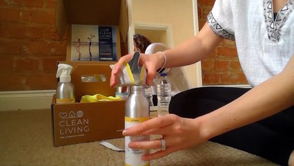 Clean Living Glass Cleaner in Action - Clean Living International