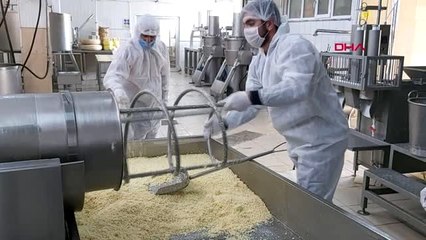 Ardahan'da 'kaşar peyniri' üretimi ramazanda iki kat arttı