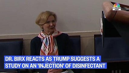 Download Video: Dr. Birx Reacts As Trump Suggests ‘Injection’ Of Disinfectant To Beat Coronavirus   News NOW