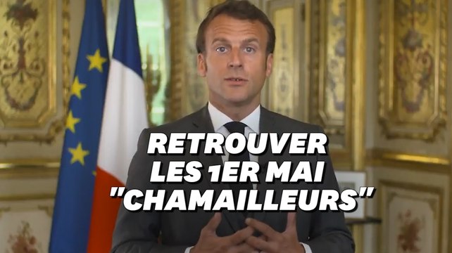 Fête du Travail: les vœux d'Emmanuel Macron pour le 1er mai