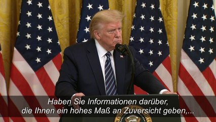 Trump will Herkunft des Coronavirus kennen