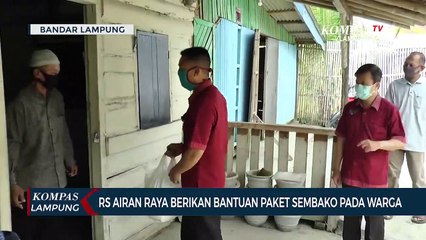 Rumah Sakit Airan Raya Berikan Bantuan Paket Sembako Untuk Warga