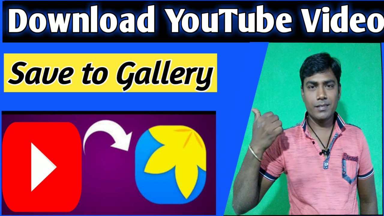 How to Download Videos From Youtube to Gallery (Android)